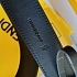 Кожаный ремень Fendi - ширина 3.5 см, длина 95 / 110 см