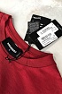 Красная оверсайз футболка Dsquared2 Squat