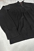 Чёрный джемпер Hugo Boss Zip Neck logo-embroidered
