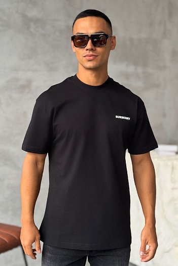 Мужская футболка Burberry TB - Black   