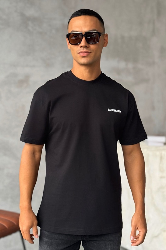 Мужская футболка Burberry TB - Black