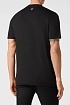 Мужская чёрная футболка Philipp Plein Skull