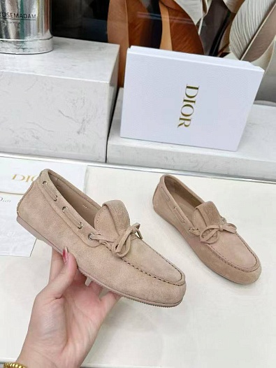 Женские лоферы Dior Miss - Beige   