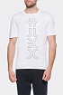 Мужская белая футболка Hugo Boss
