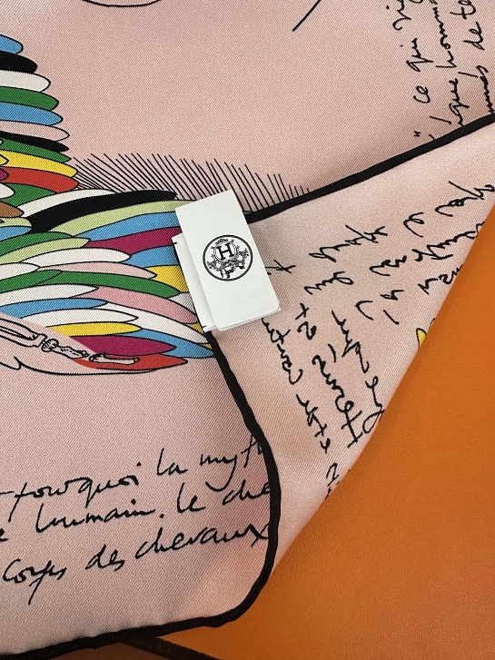 Платок Hermes Harnais Le Pegase premium 87x88 см