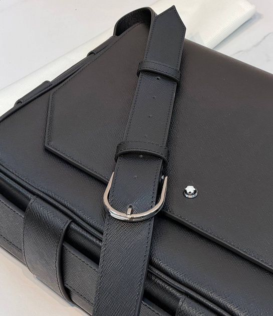 Кожаная сумка Montblanc Sartorial premium 34x27x7.5 см