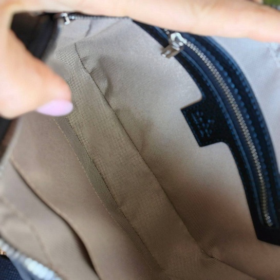 Мужская кожаная сумка Gucci Ophidia GG 22x16 см