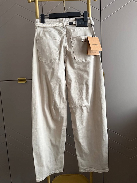 Женские прямые джинсы MIU MIU premium