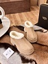 Женские замшевые ботинки UGG Heights Mini - Beige