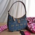 Женская сумка Mini Love Half Moon Denim 24x17 см