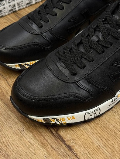 Мужские кроссовки Premiata Mick - Black / White   