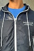 Мужская тёмно-синяя ветровка Moncler Vaugirard