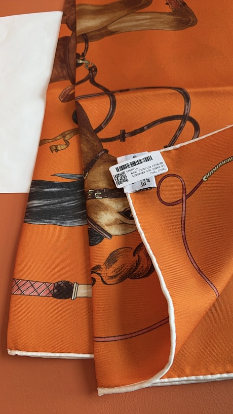 Платок Hermes Grand Galop premium 88x88 см