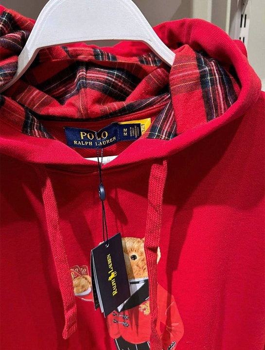 Мужское красное худи Роlо Ralрh Lаurеn Lunar New Year