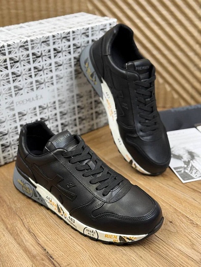 Мужские кроссовки Premiata Mick - Black / White   