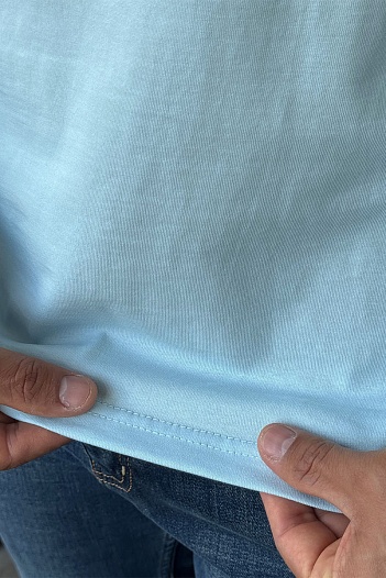 Мужской лонгслив Polo Ralph Lauren "Bear" - Blue   