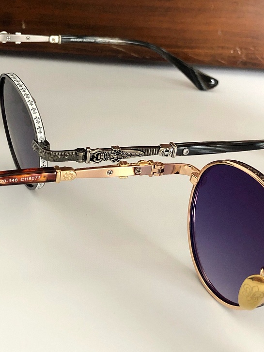 Солнцезащитные очки Chrome Hearts Metal Oval