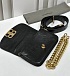 Женская сумка Balenciaga BB Soft Premium 23x14.5x4 см - Black / Gold