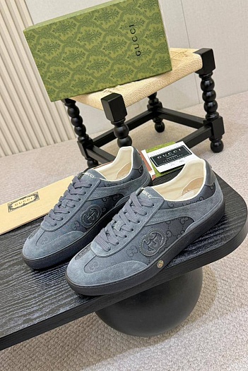 Мужские кроссовки Gucci G75 - Grey   