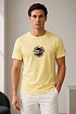 Мужская желтая футболка Tommy Hilfiger