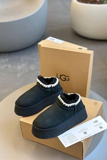 Женские зимние слиперы с мехом UGG Tasman