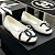 Женские кожаные балетки Chanel Ballerines premium