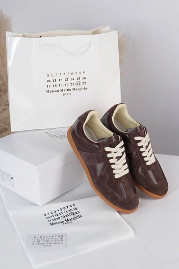 Комбинированные кроссовки Maison Margiela   