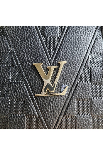 Брендовая кожаная сумка Louis Vuitton 39x28 см   