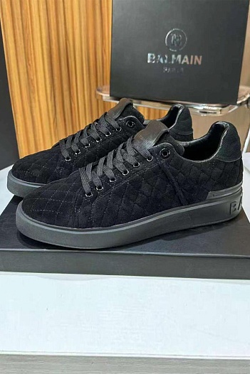 Мужские кроссовки Balmain B-Court - Black   