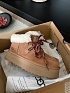 Женские замшевые ботинки с мехом UGG Funkarra Cabin Cuff - Chestnut