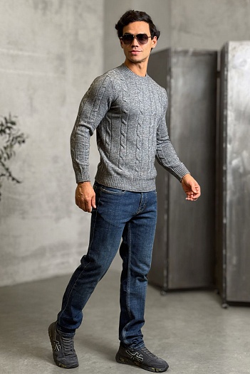 Мужской свитер Loro Piana premium - Dark Grey   