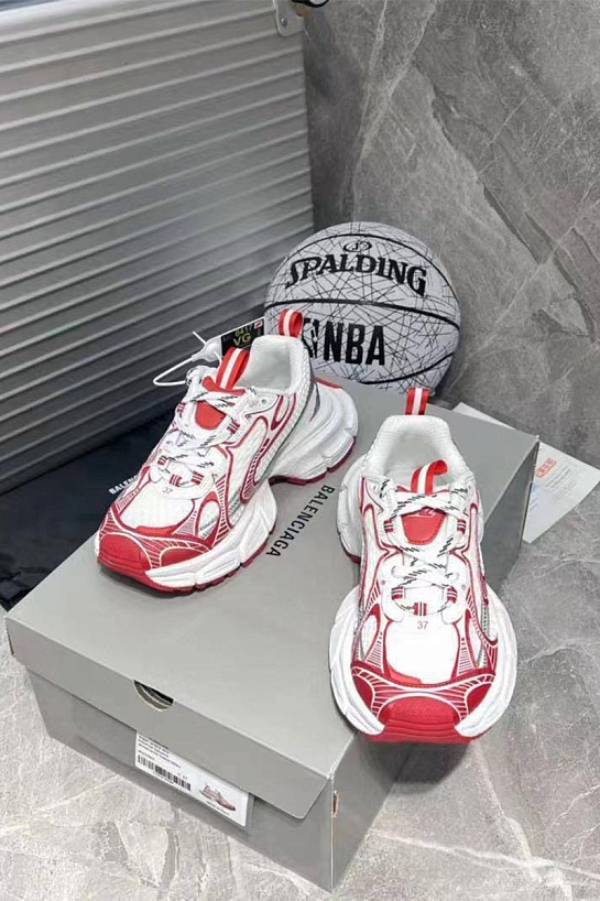 Женские кроссовки Balenciaga 3XL Trainers - White / Red