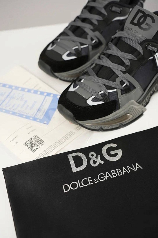 Мужские кроссовки Dolce & Gabbana Airmaster - Black