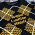 Чёрный свитер Louis Vuitton Premium Damier Argyle jacquard