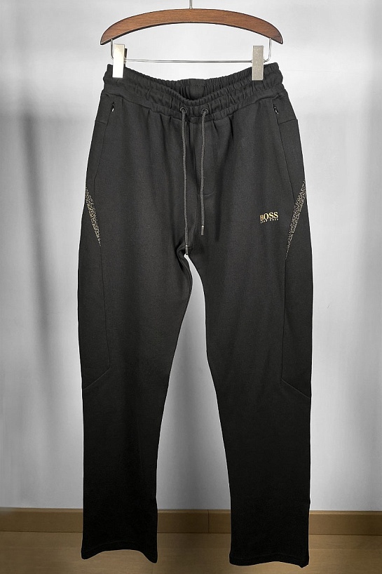 Мужские чёрные штаны Hugo Boss