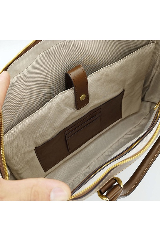 Бежевая сумка Gucci 40x30 см