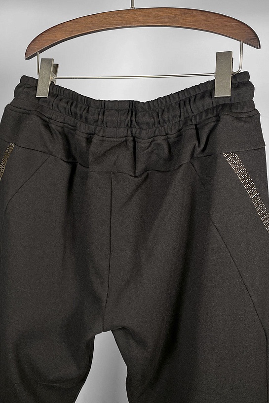 Мужские чёрные штаны Hugo Boss
