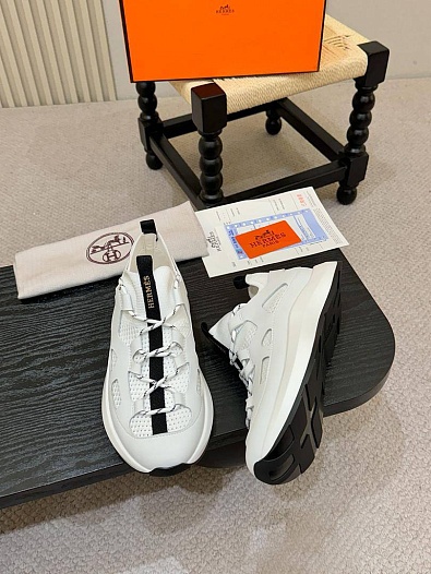 Мужские кроссовки Hermes Katana - White   
