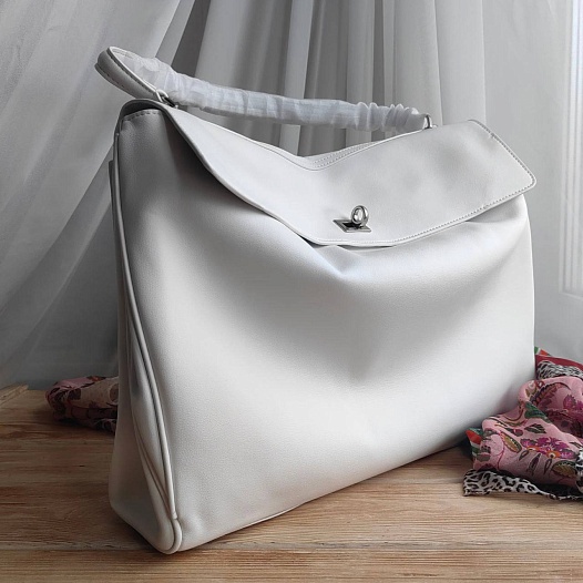 Женская кожаная сумка Balenciaga Rodeo Large 40x30 см (2 расцветки)   