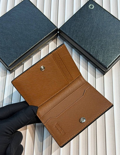 Кожаный кошелёк Montblanc 4CC Sartorial premium 10.5x10 см   