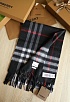 Шарф Burberry Check premium 168x30 см - Black