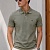 Мужское тёмно-зелёное поло Lacoste Classic Fit