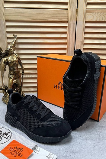 Мужские кроссовки Hermes Bouncing - Black   