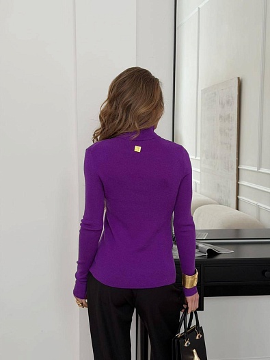 Женская водолазка Schiaparelli premium - Purple   