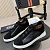 Мужские кроссовки Zegna Triple Stitch Alligator - Black