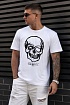 Футболка белого цвета Philipp Plein The Skull