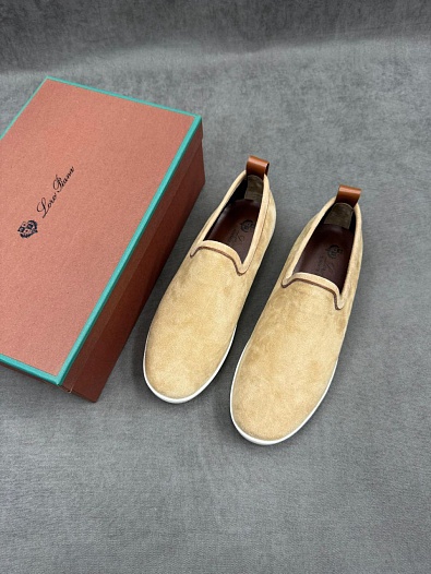 Мужские лоферы Loro Piana Venice Walk - Beige   