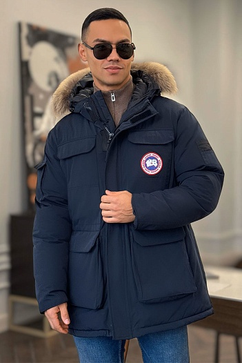 Мужская парка Canada Goose Expedition - Navy   