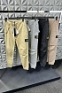 Мужские бежевые джоггеры Stone Island compass-patch