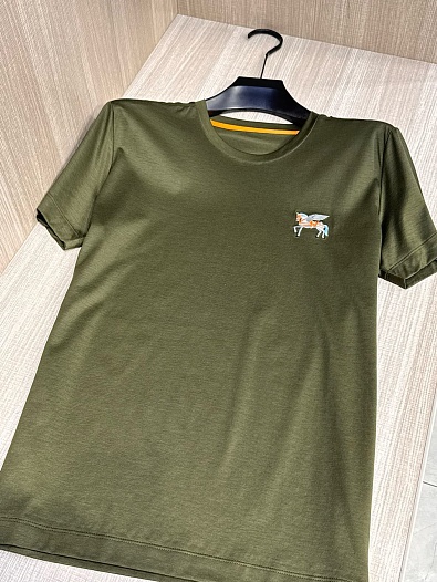 Мужская футболка Hermes Premium - Green   